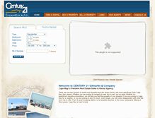 Tablet Screenshot of capemayvacations.com